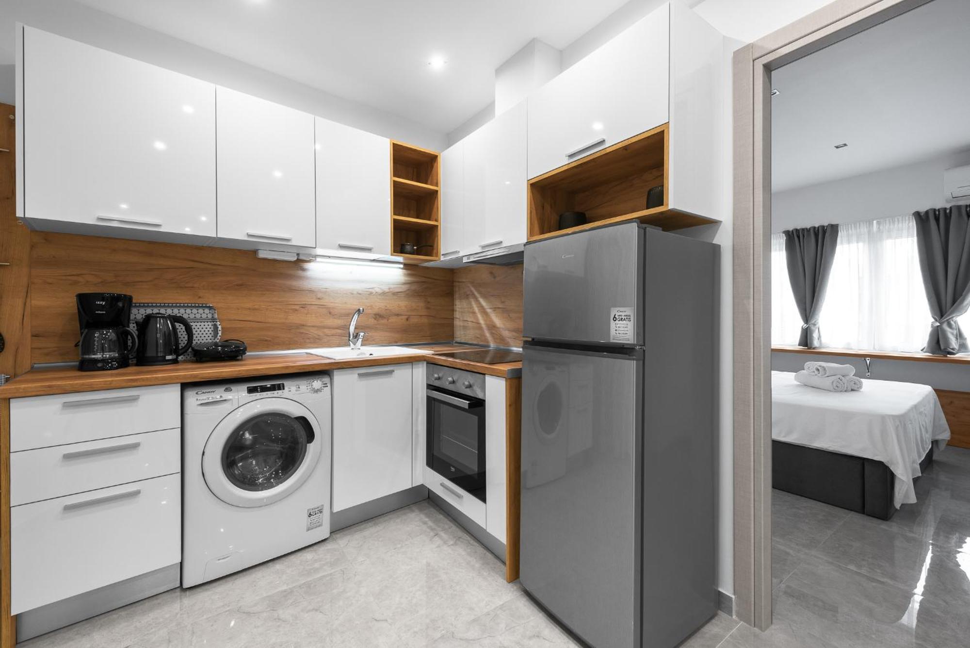شقة Wood N White, Nilie Hospitality Mgmt سالونيك المظهر الخارجي الصورة