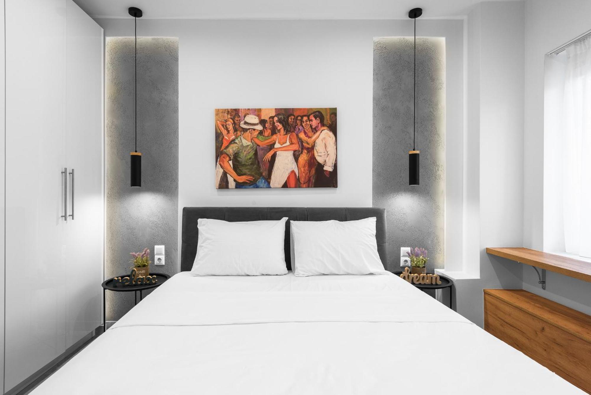 شقة Wood N White, Nilie Hospitality Mgmt سالونيك المظهر الخارجي الصورة